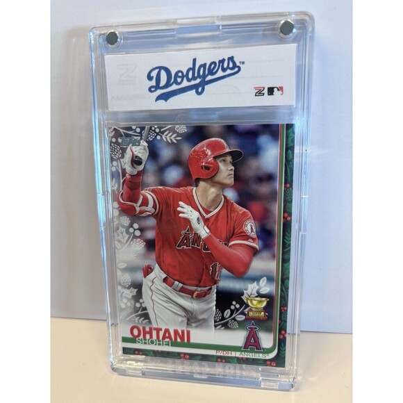 SHOHEI OHTANI 2019 Topps Holiday Rookie Cup Card Zion Mag Los Angeles Do… - Picture 1 of 5